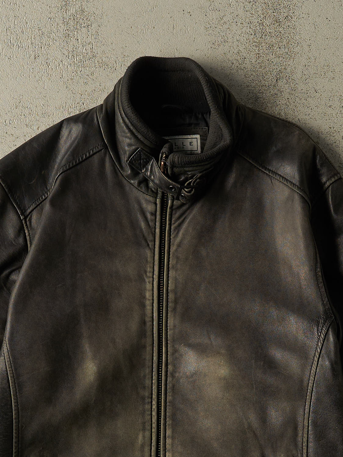Vintage 90s Black Pelle Studio Leather Jacket (M/L)