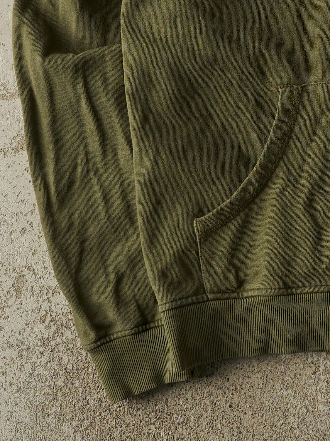 Vintage Y2K Green Dickies Logo Hoodie (L/XL)