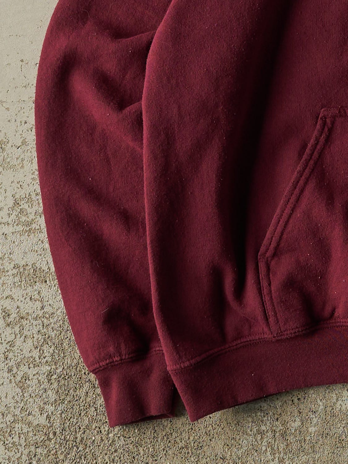 Vintage Y2K Burgundy Texas A&M Hoodie (S/M)