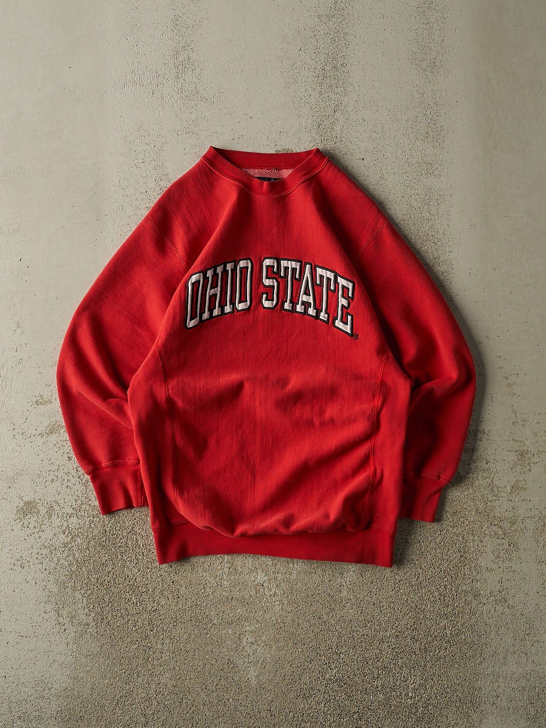 Vintage Y2K Red Ohio State University Crewneck (S/M)