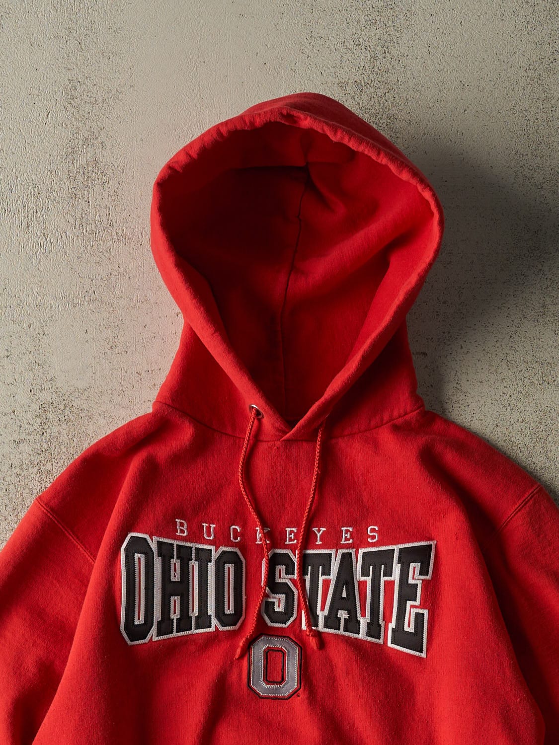 Vintage Y2K Red Champion Ohio State Buckeyes Hoodie (XS/S)