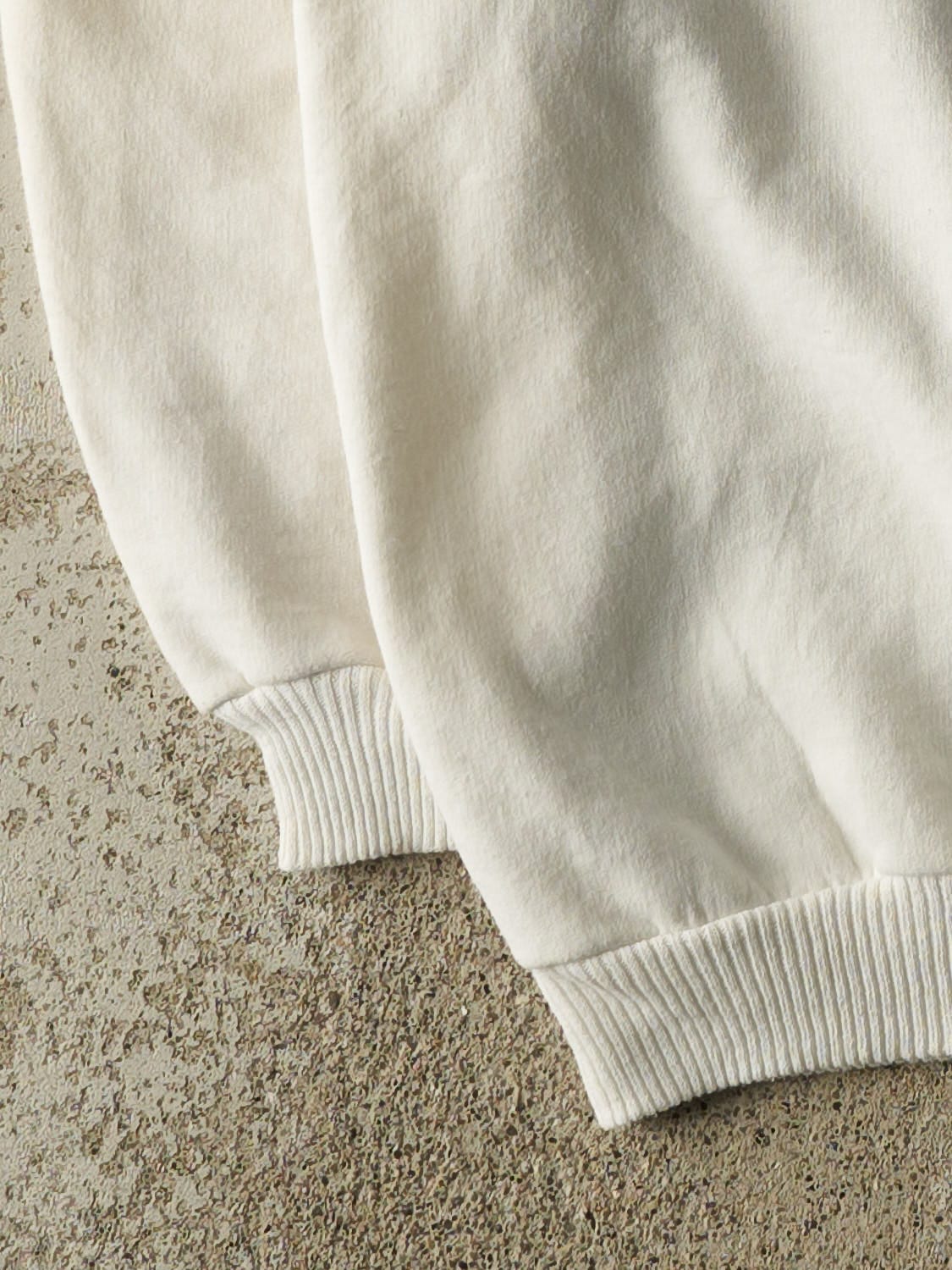 Vintage 80s White Canada Skiing Crewneck (M/L)