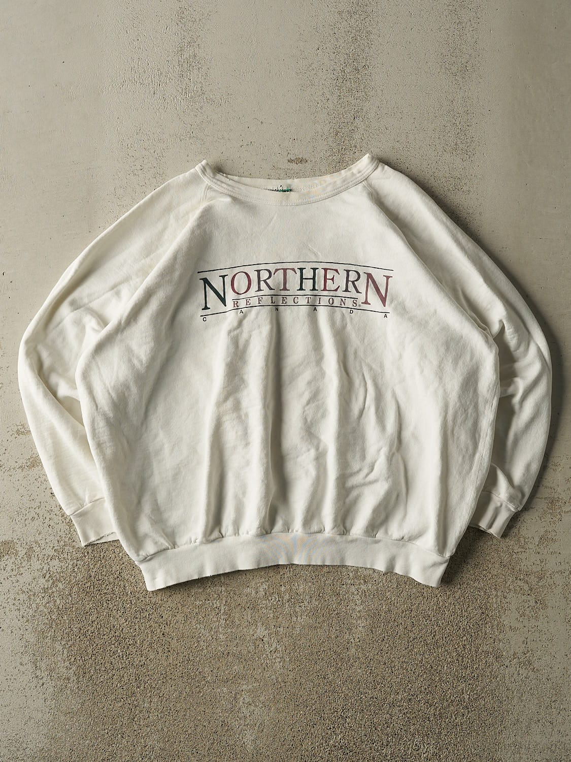 Vintage 90s White Northern Reflections Crewneck (L)