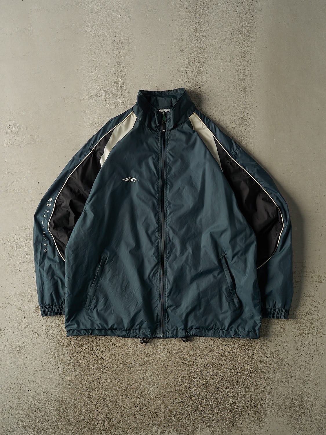 Vintage 90s Green Umbro Embroidered Windbreaker Jacket (XXL/XXXL)