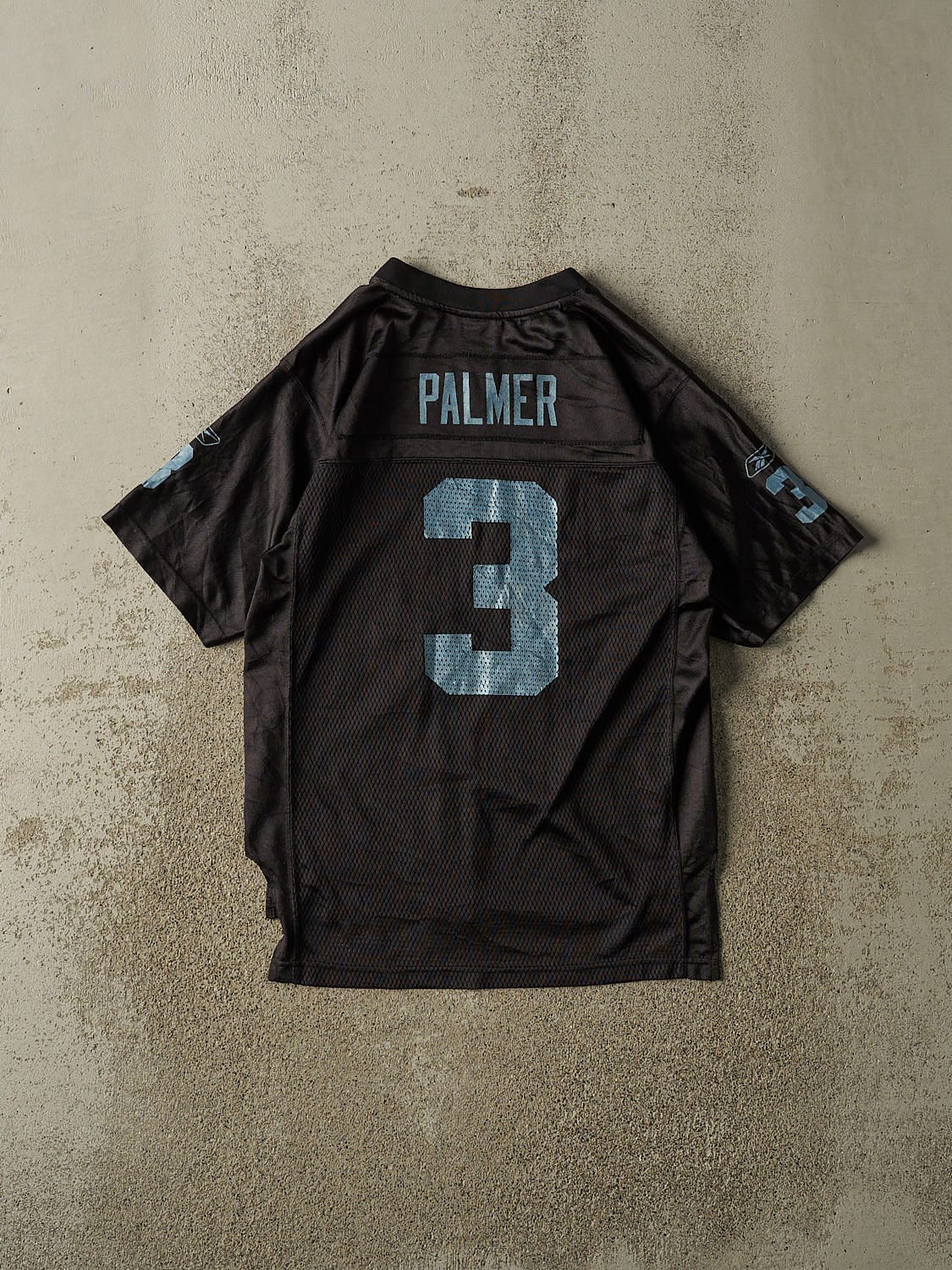 Vintage Y2K Black Oakland Raiders #3 Carson Palmer Football Jersey (S/M)
