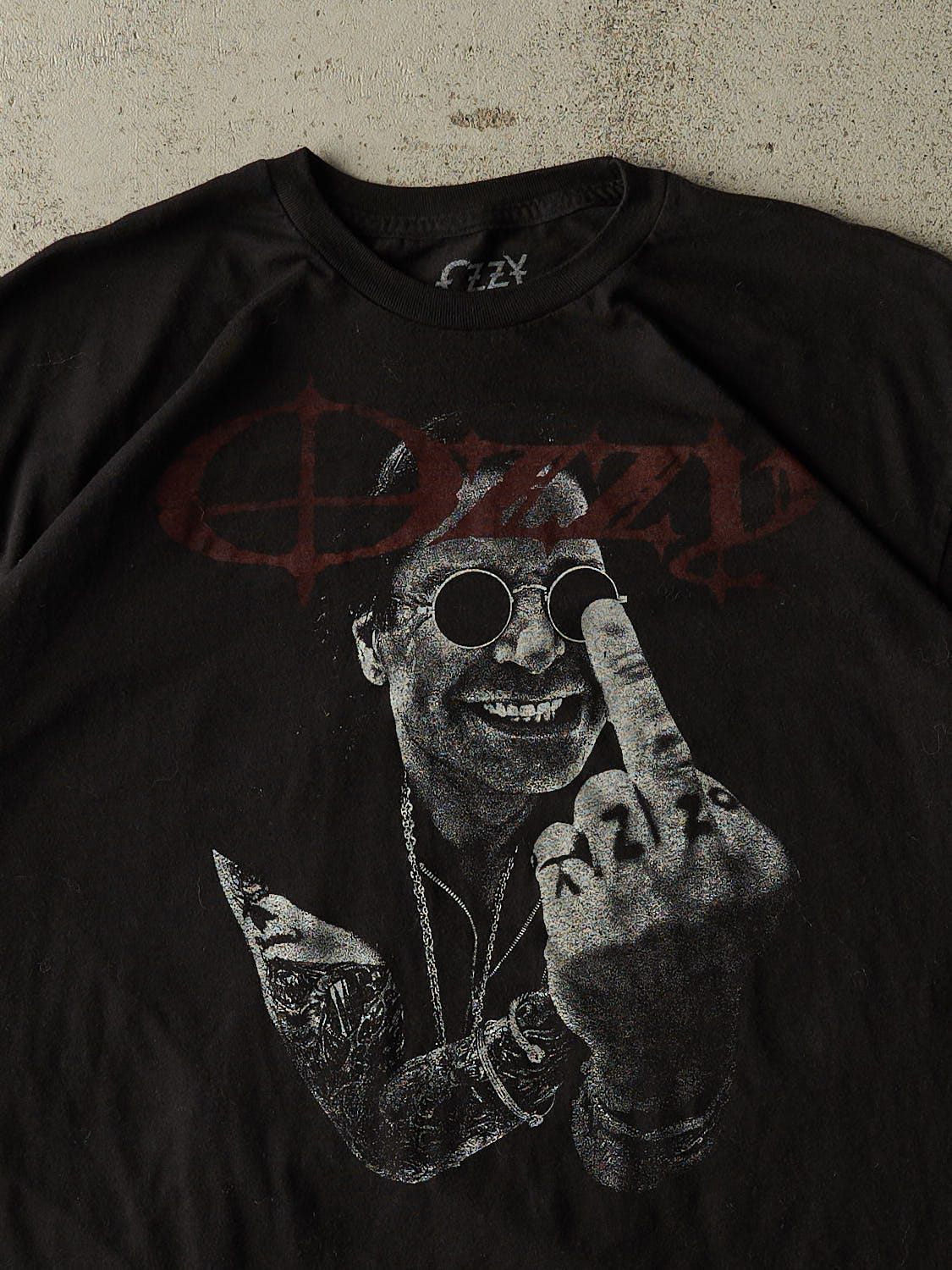 Vintage Y2K Black Ozzy Osbourne Tee (XL/XXL)