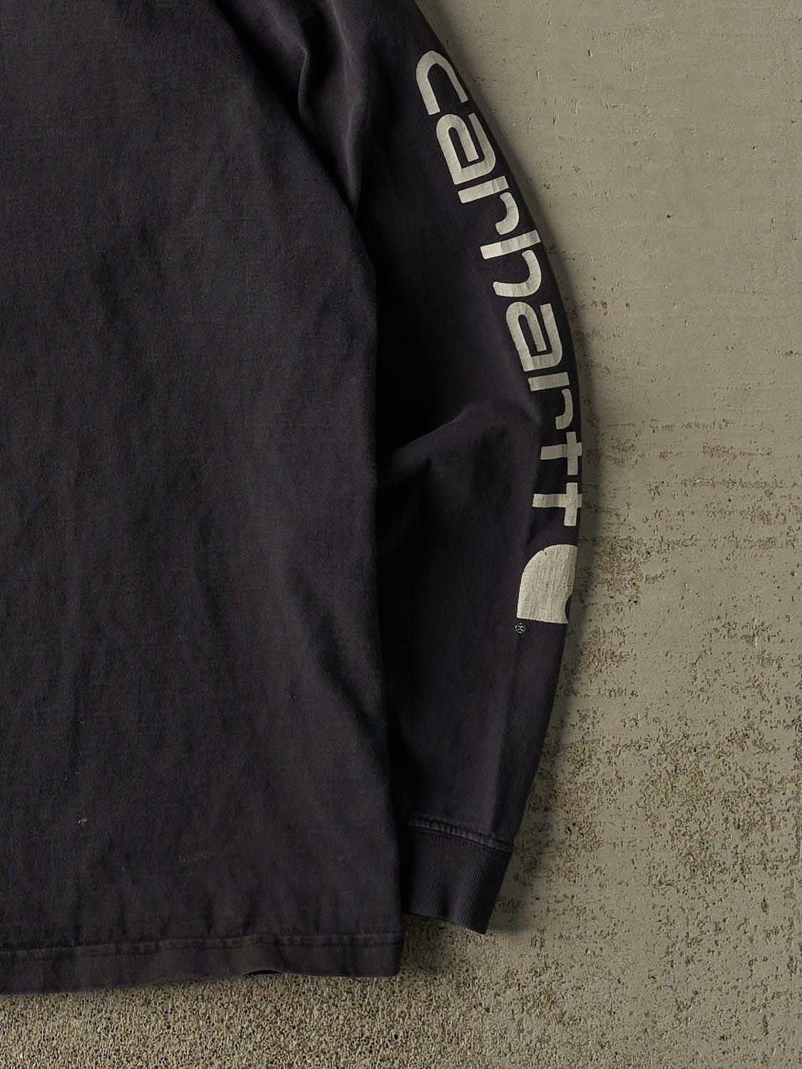 Vintage 90s Black Carhartt Long Sleeve (XL/XXL)