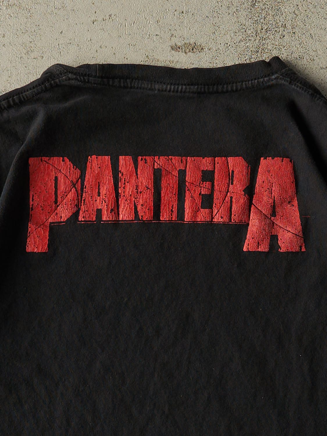 Vintage Y2K Black Pantera "Mouth For War" Tee (S)