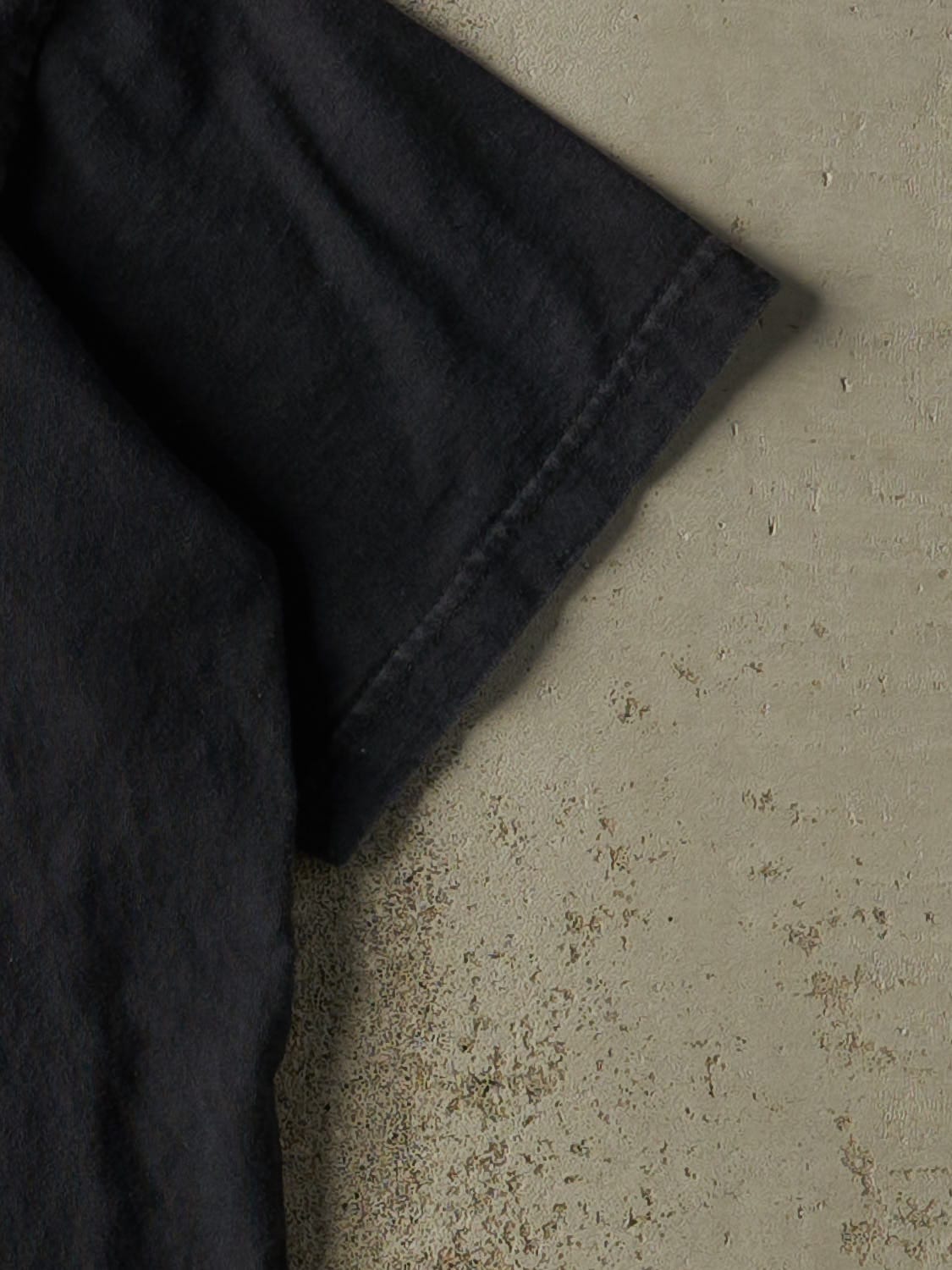 Vintage 90s Black Tommy Hilfiger Embroidered Tee (L/XL)