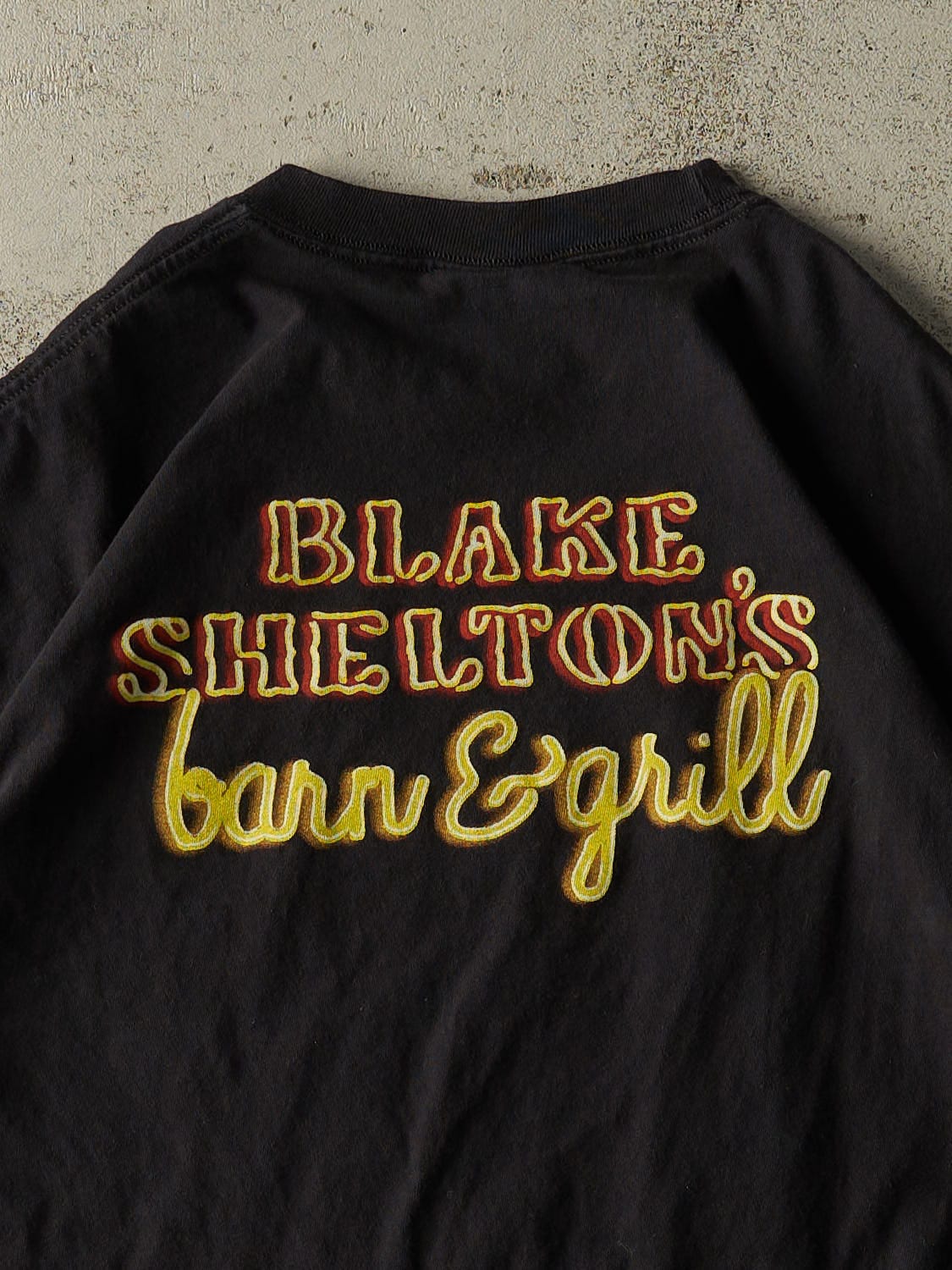 Vintage Y2K Black Blake Shelton Some Beach Tee (L/XL)