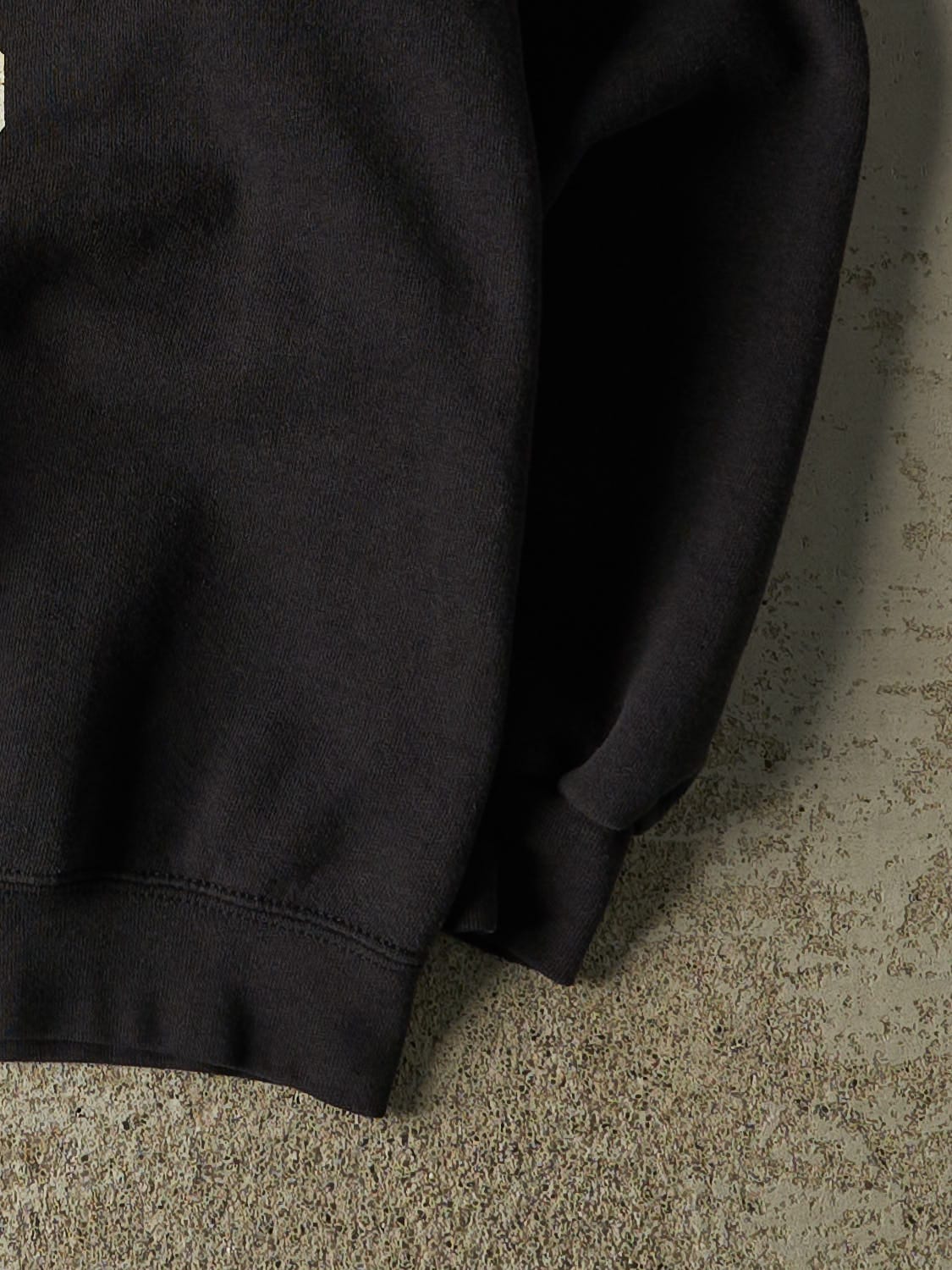 Vintage 90s Black Iowa Hawkeyes Crewneck (L)