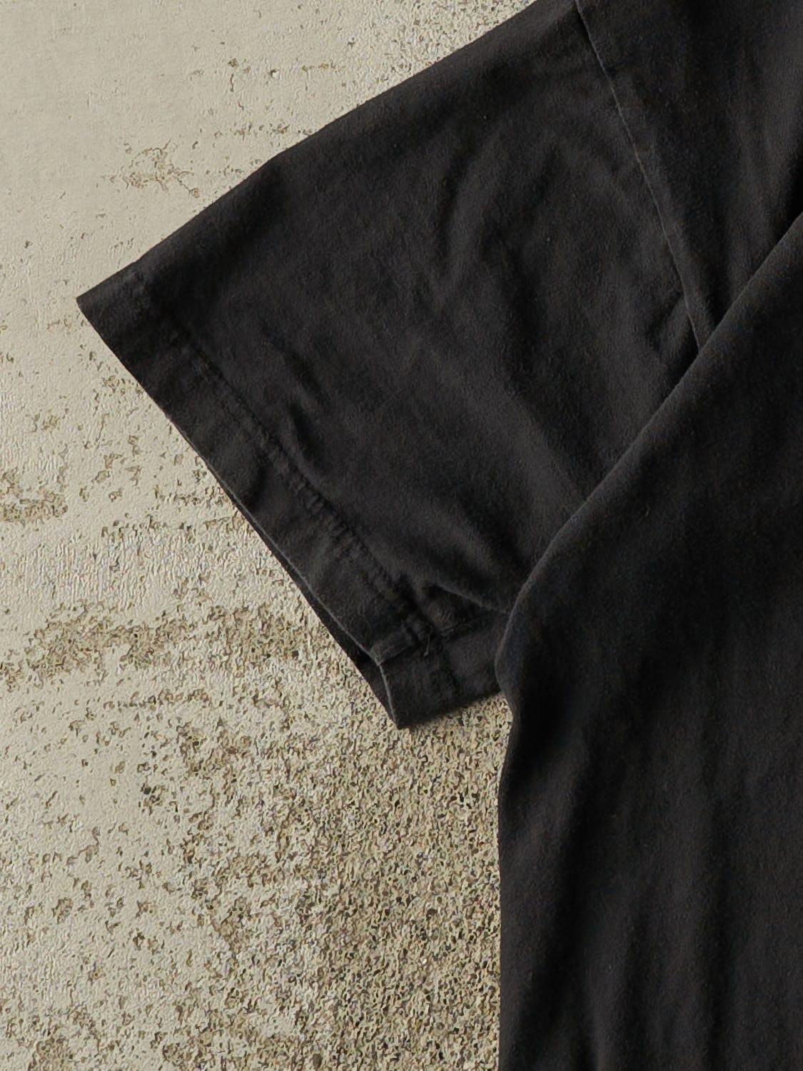 Vintage 90s Black AJS Motorcycle Tee (S)