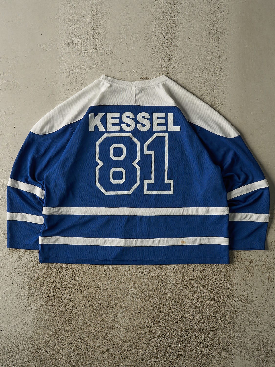 Vintage Y2K Blue Toronto Maple Leafs #81 Phil Kessel Hockey Jersey (L)