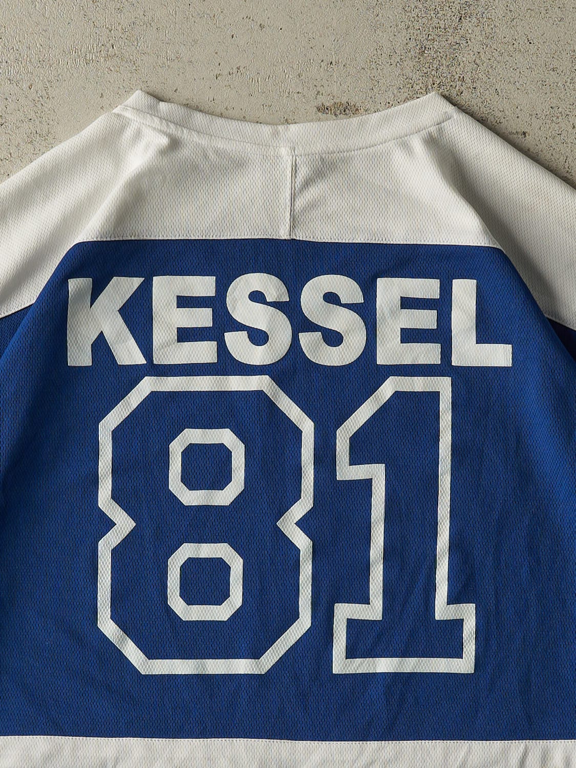 Vintage Y2K Blue Toronto Maple Leafs #81 Phil Kessel Hockey Jersey (L)