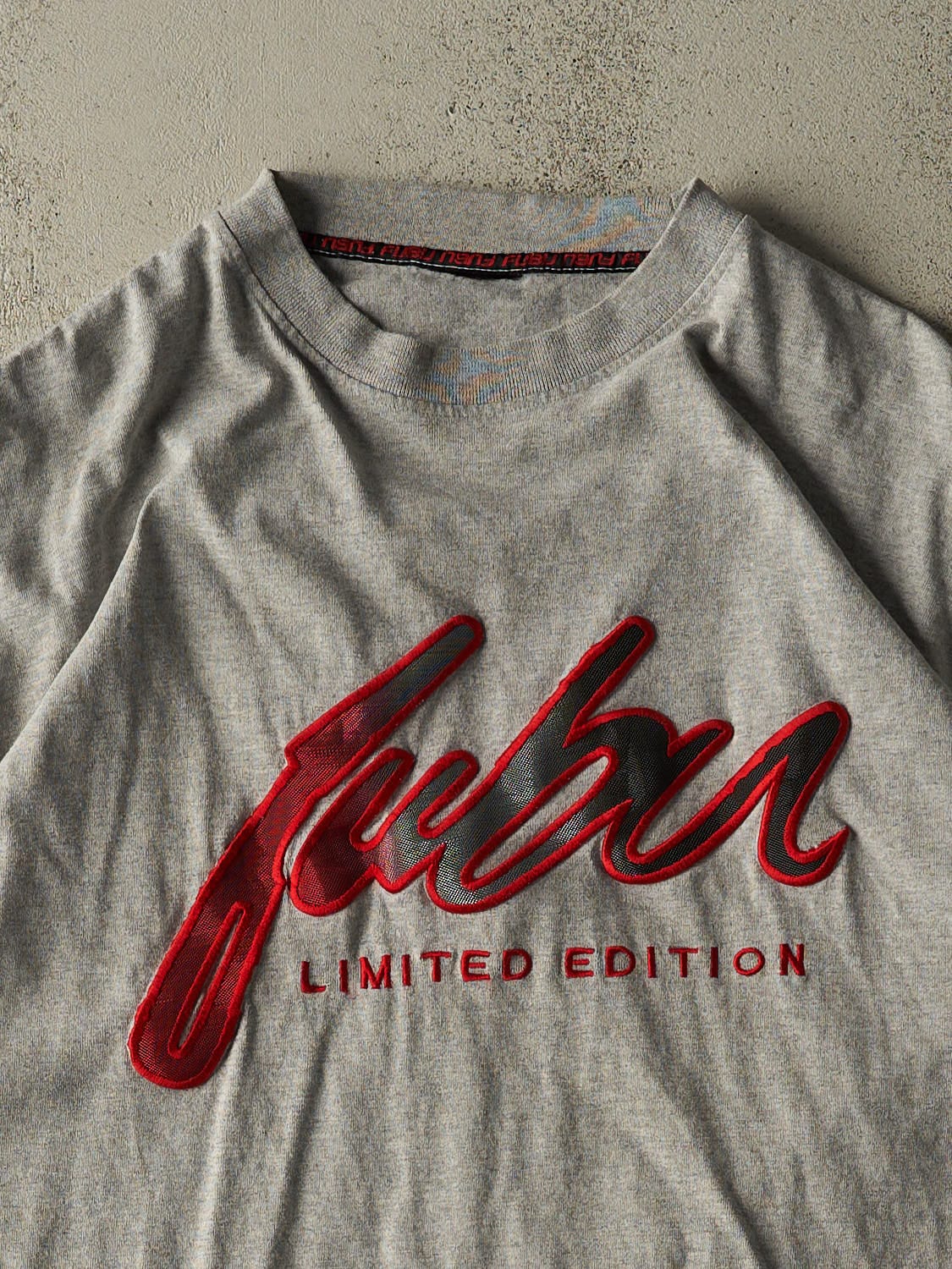 Vintage 90s Grey Fubu Tee (XXL)