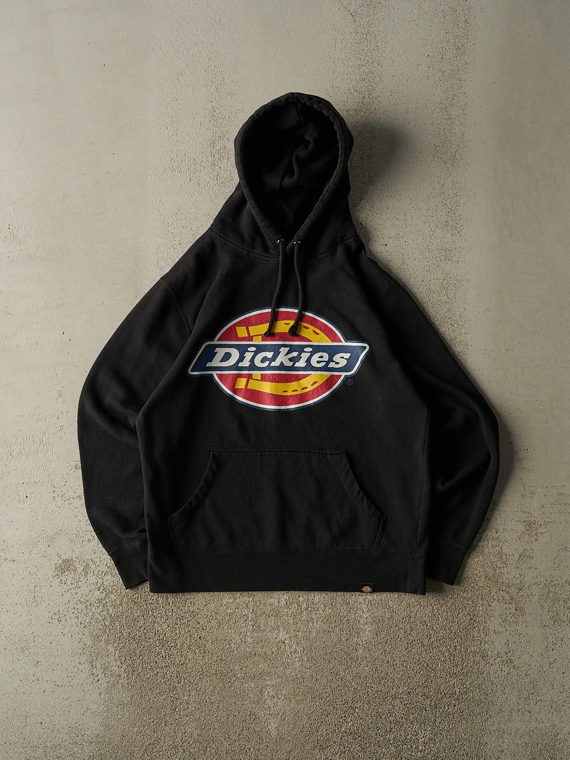 Vintage 90s Black Dickies Logo Hoodie (M/L)