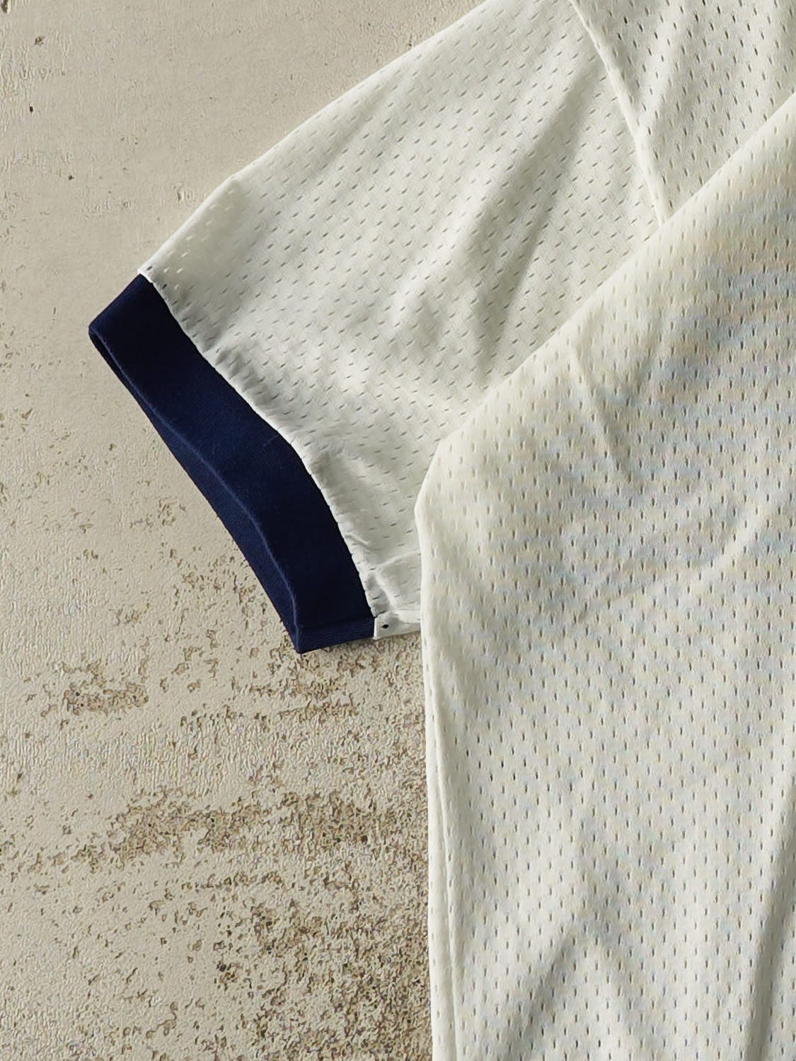 Vintage 80s White Tri-State Trojans Jersey (L)