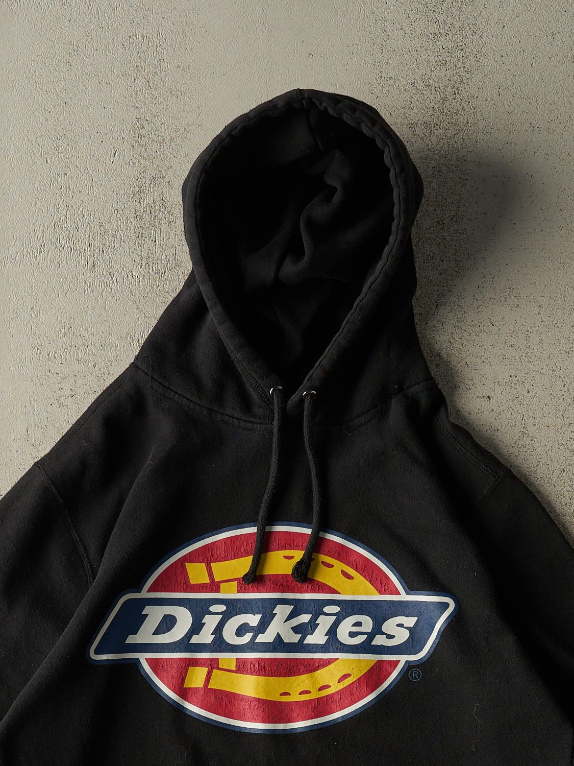 Vintage 90s Black Dickies Logo Hoodie (M/L)