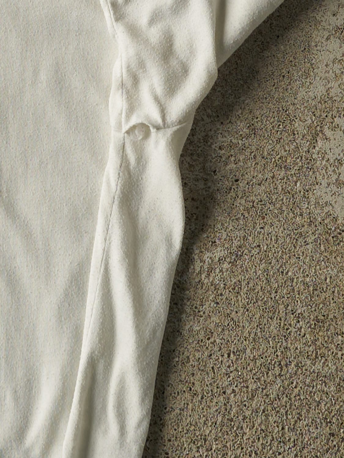 Vintage 80s White #1 Football Jersey Tee (XS/S)