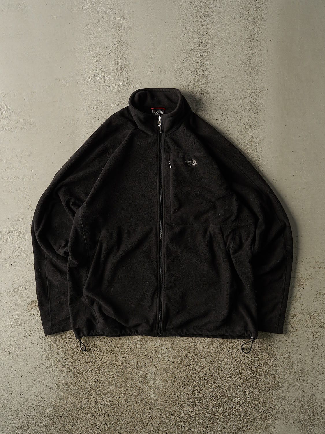 Vintage Y2K Black The North Face Zip Up Fleece (XL)