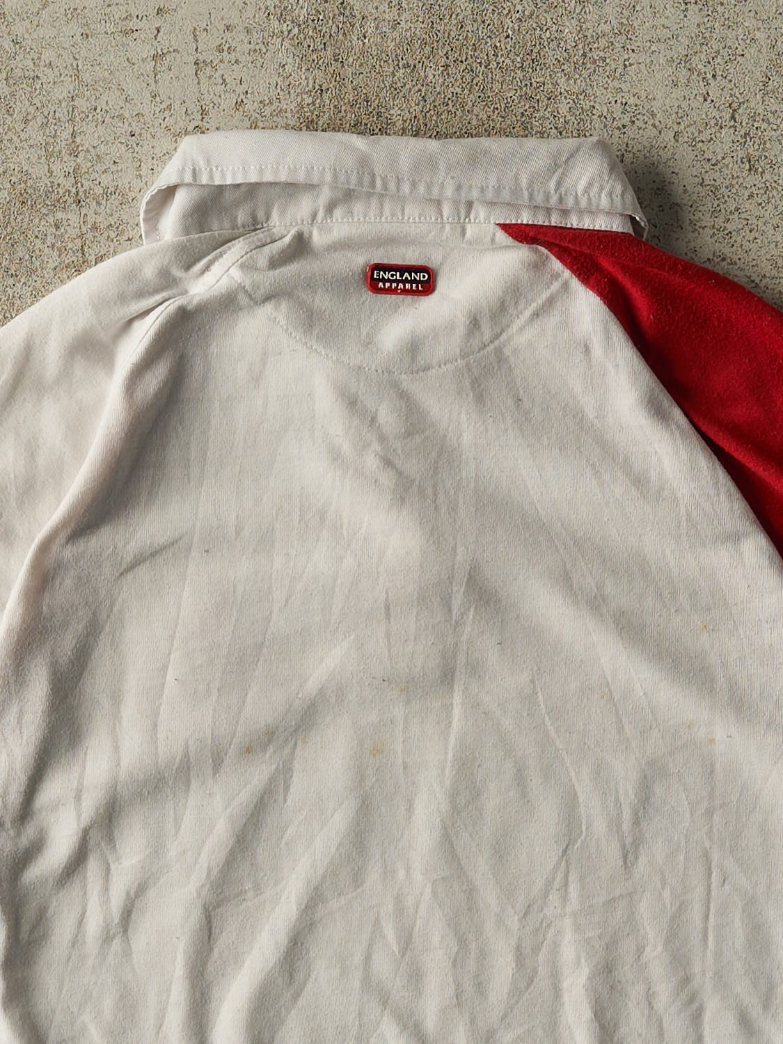 Vintage 90s White England Rugby Long Sleeve (M)
