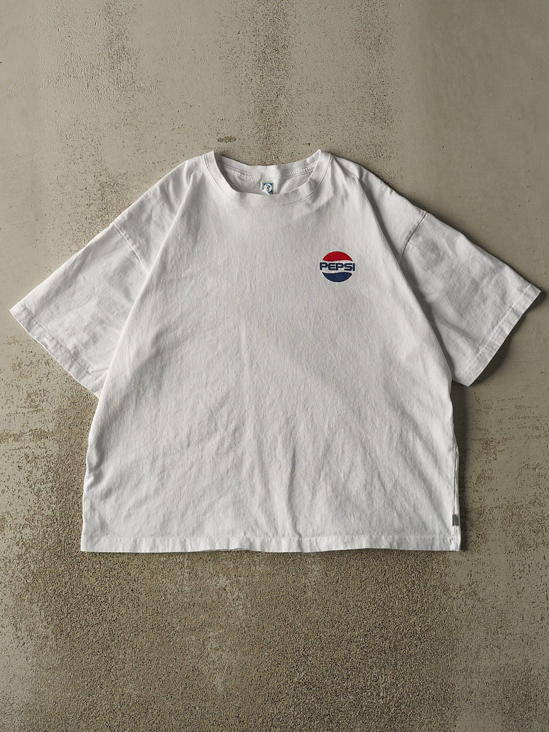 Vintage Y2K White Pepsi Tee (M/L)