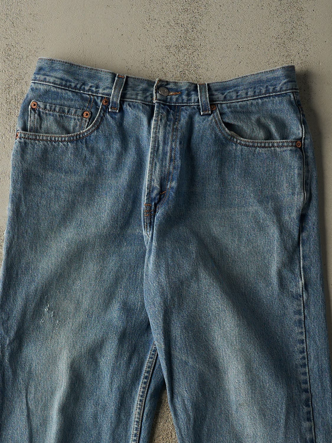 Vintage 90s Mid Wash Levi's 550 Jeans (33x29.5)