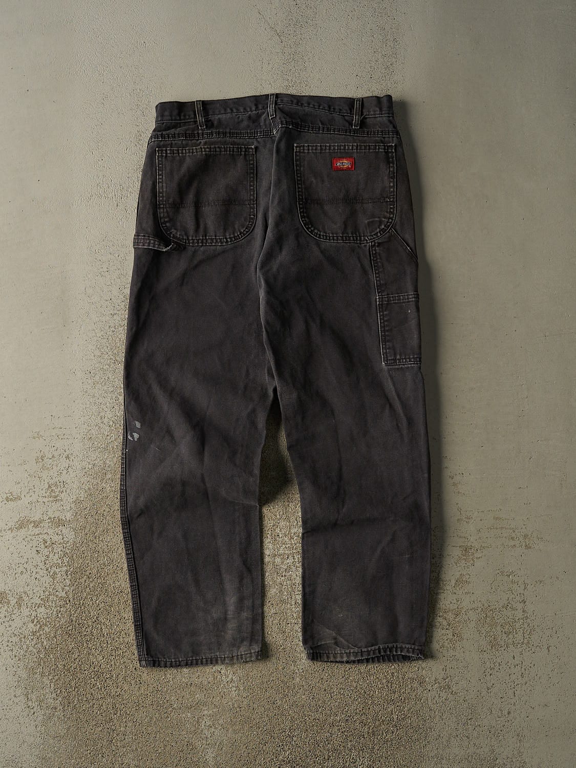 Vintage 90s Faded Black Dickies Carpenter Pants (34x30.5)