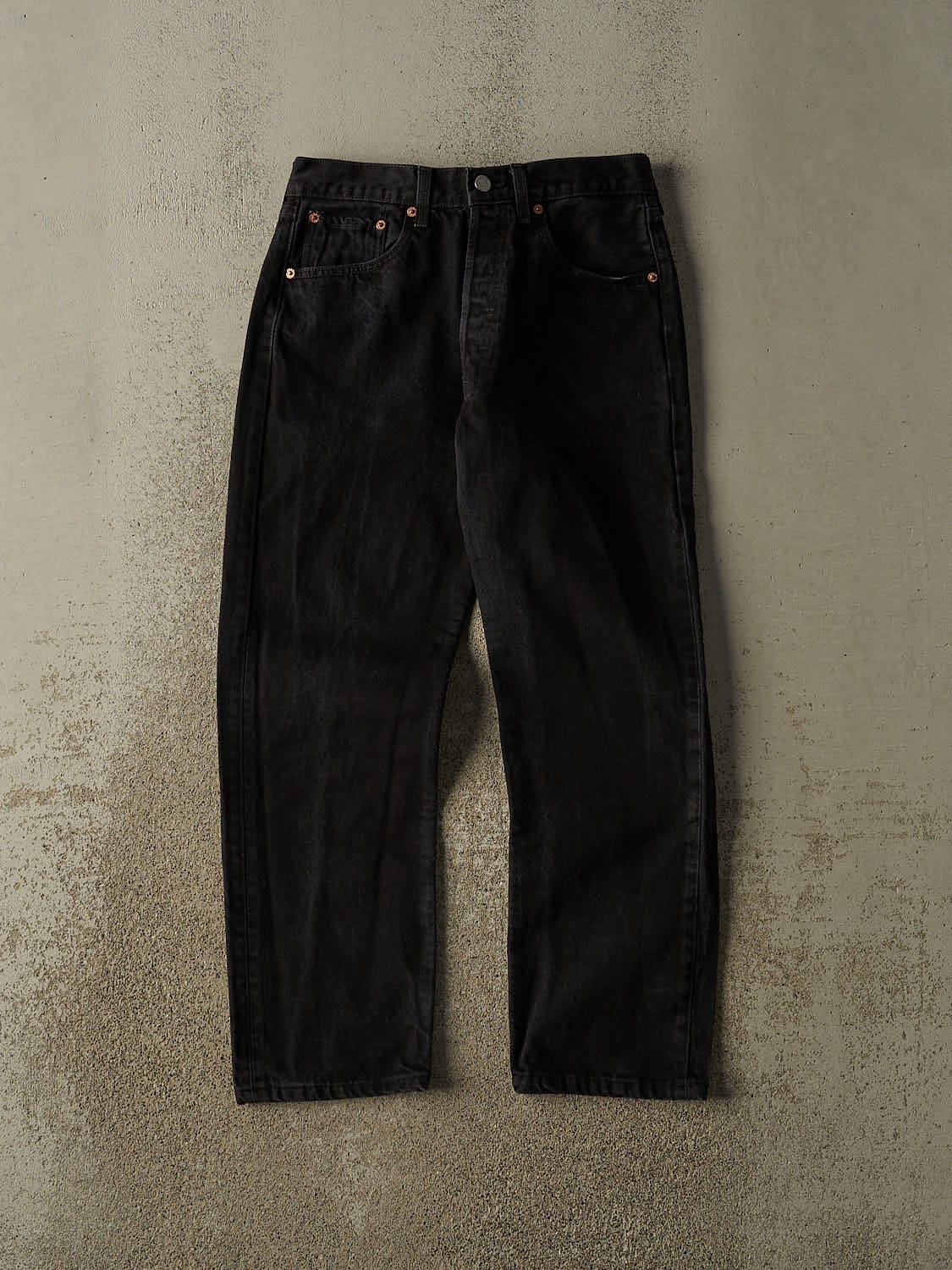Vintage Y2K Black Levi's 501 Denim Pants (29x27.5)