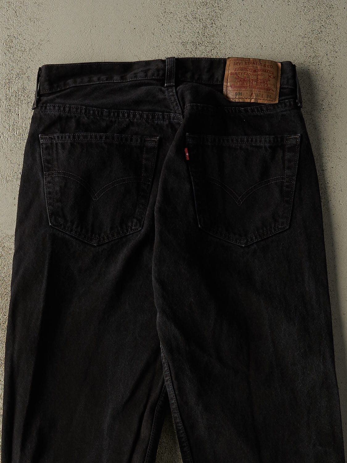Vintage Y2K Black Levi's 501 Denim Pants (29x27.5)