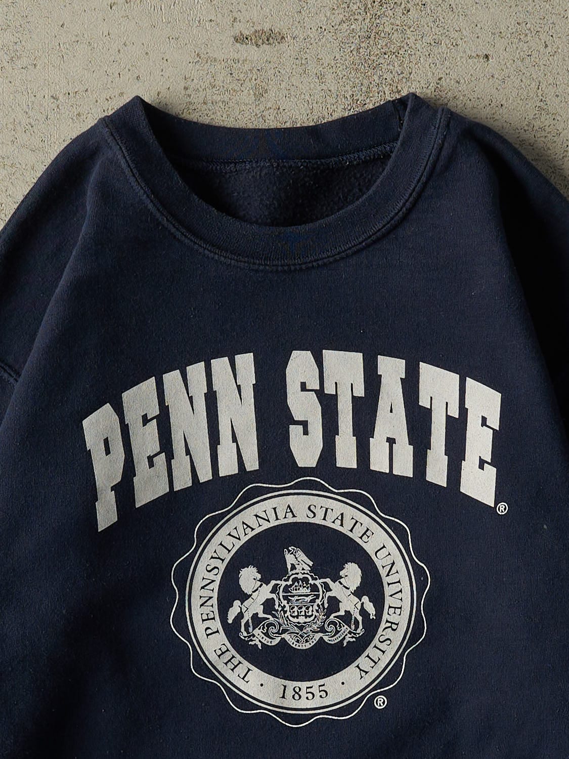 Vintage 90s Navy Blue Penn State University Crewneck (XS/S)