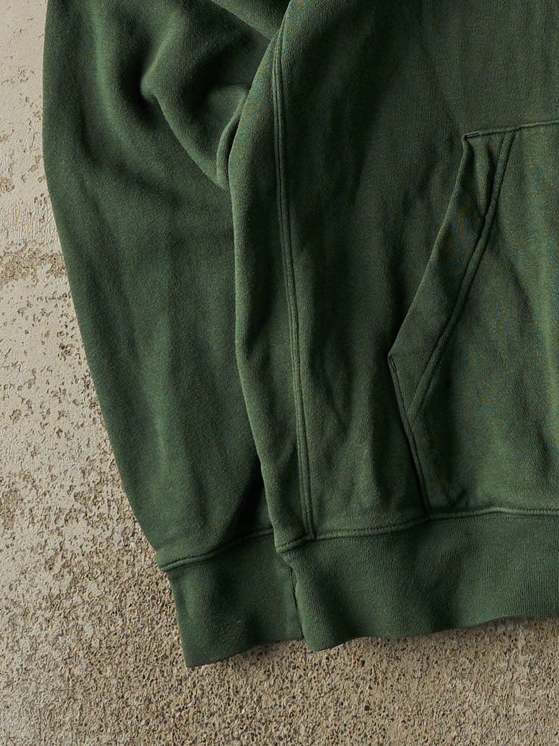Vintage Y2K Green Nike Embroidered Hoodie (S/M)