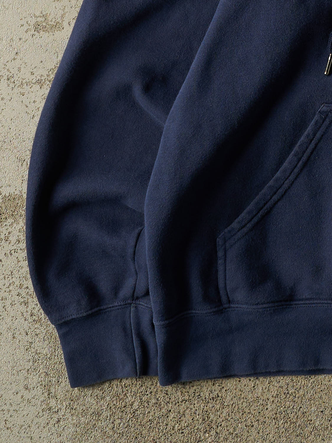 Vintage Y2K Navy Blue Russell Athletic University of BC Hoodie (S/M)
