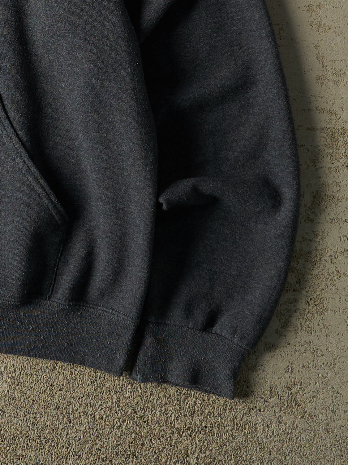 Vintage Y2K Charcoal Grey University of Virginia Hoodie (S/M)