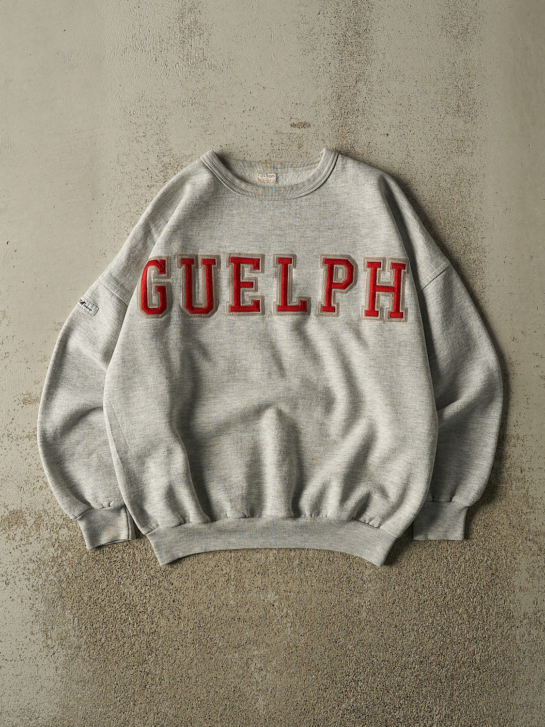 Vintage 80s Grey University of Guelph Crewneck (S/M)