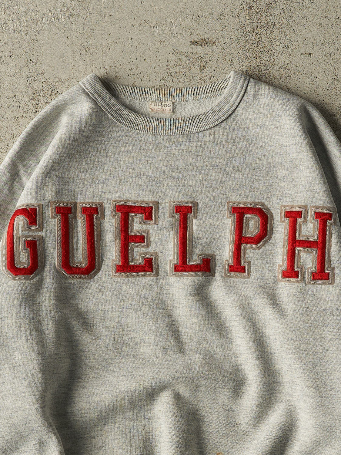 Vintage 80s Grey University of Guelph Crewneck (S/M)