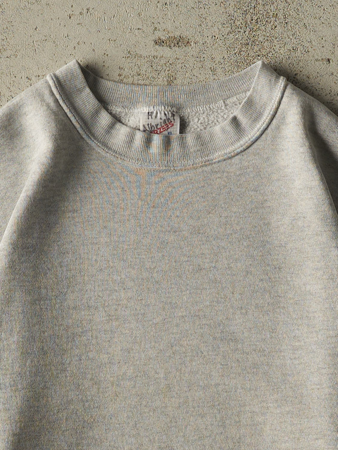 Vintage 90s Heather Grey Blank Crewneck (L)