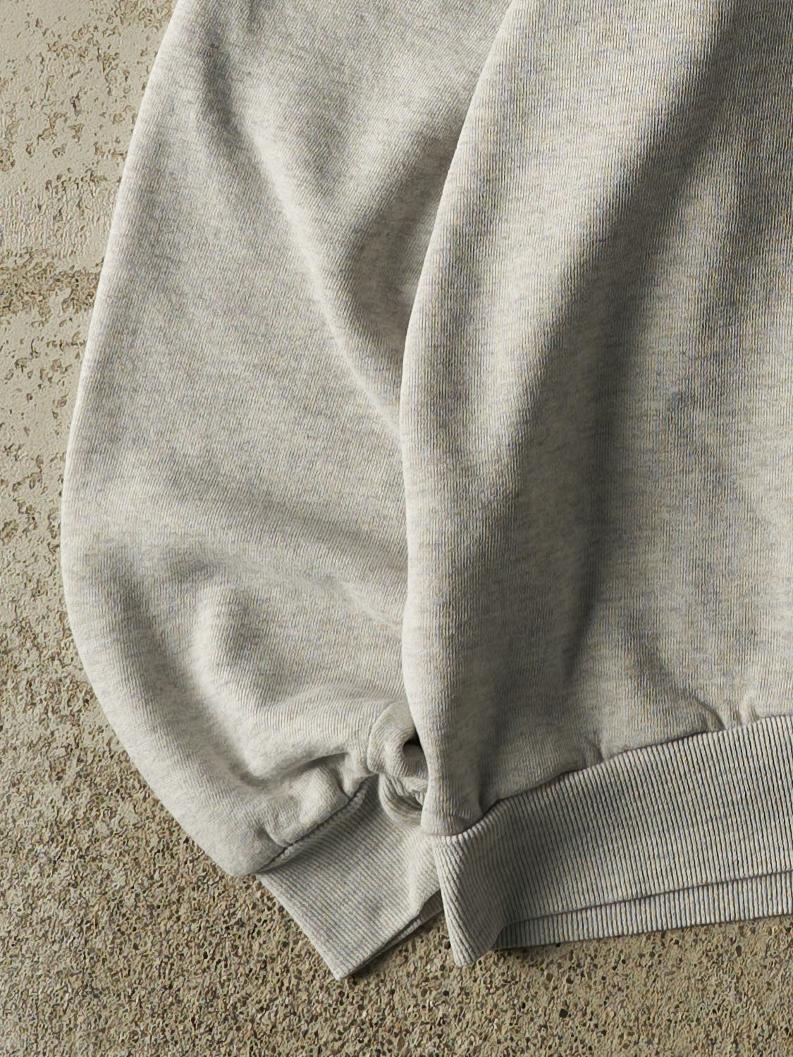 Vintage 90s Heather Grey Blank Crewneck (L)