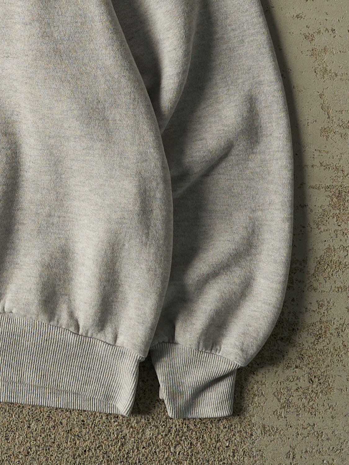 Vintage 90s Heather Grey Blank Crewneck (L)
