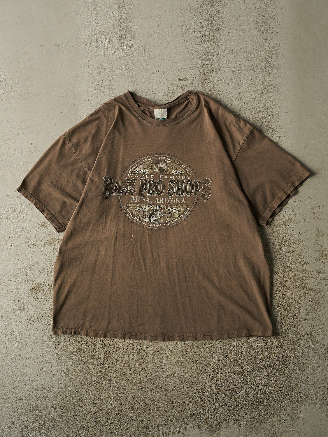 Vintage 90s Faded Green Bass Pro Shops Tee (XL)