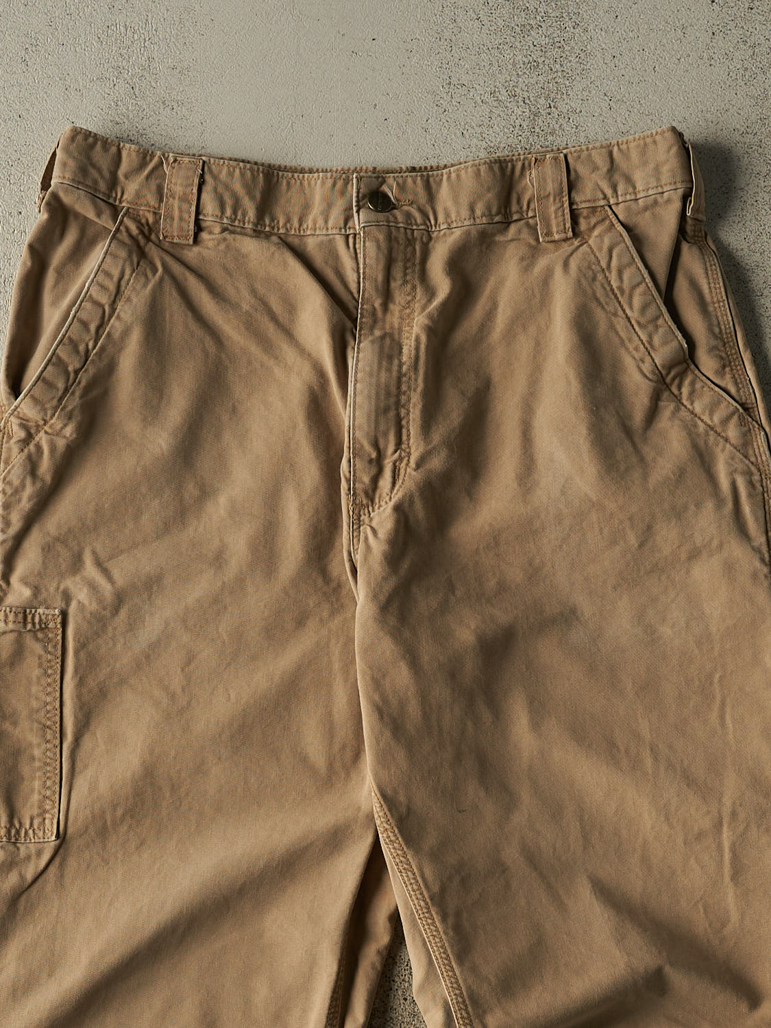 Vintage Y2K Beige Carhartt Carpenter Pants (34x29)