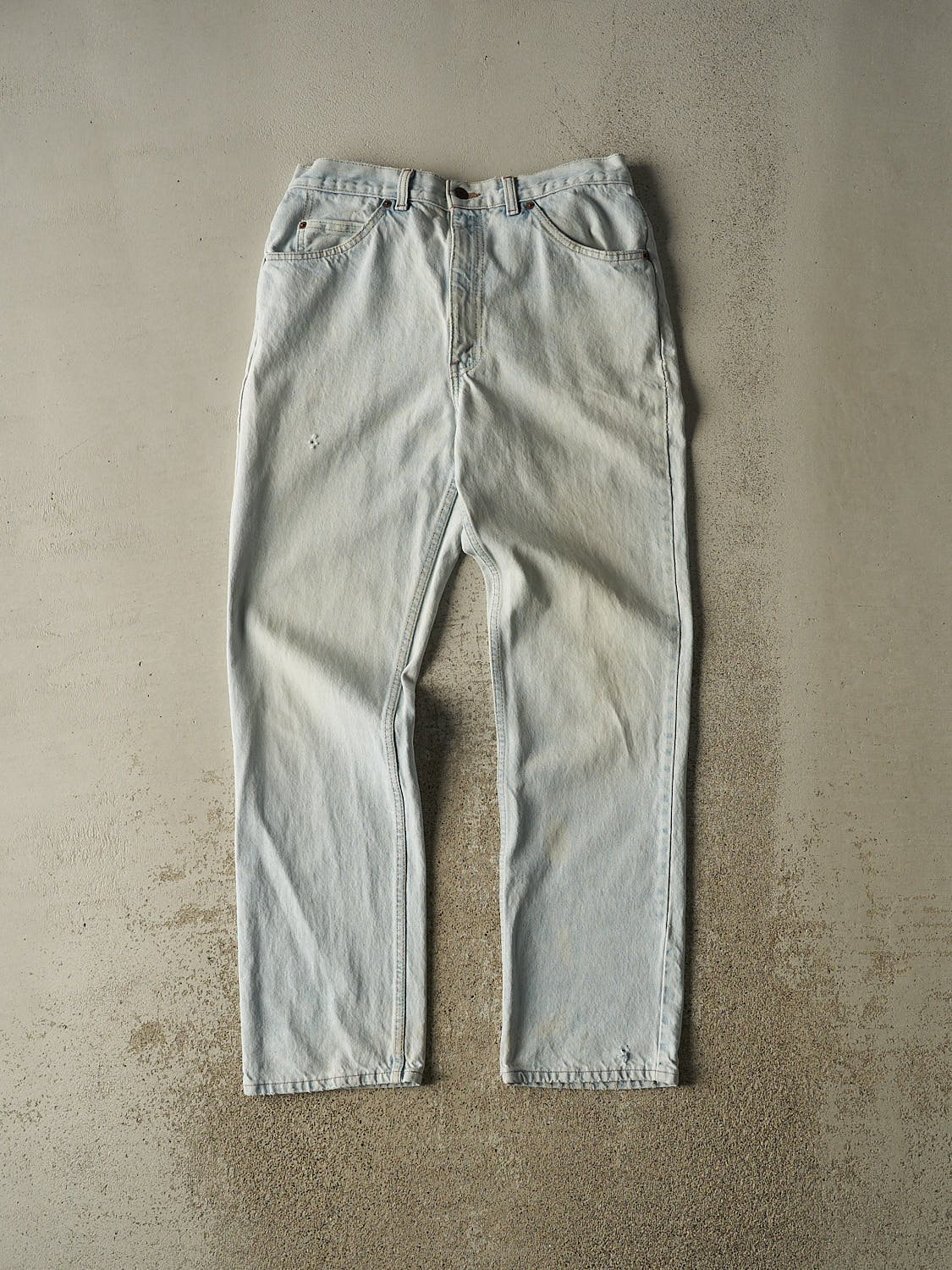 Vintage 80s Light Wash Levi's Orange Tab Jeans (33x31.5)