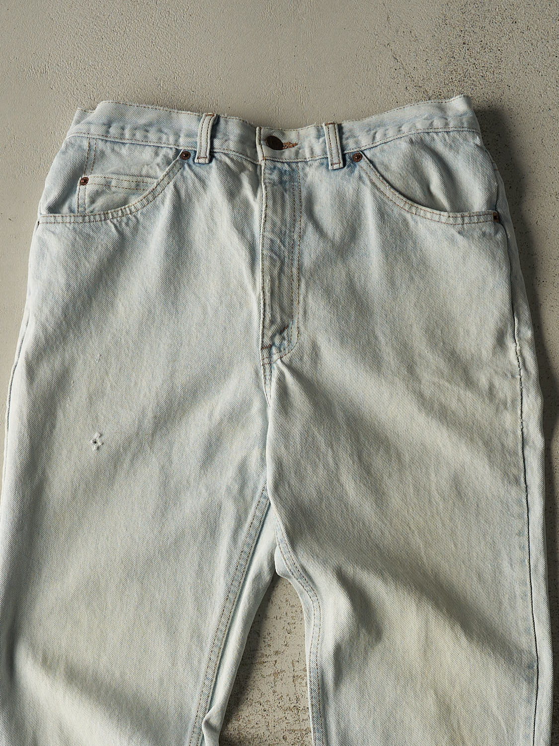 Vintage 80s Light Wash Levi's Orange Tab Jeans (33x31.5)