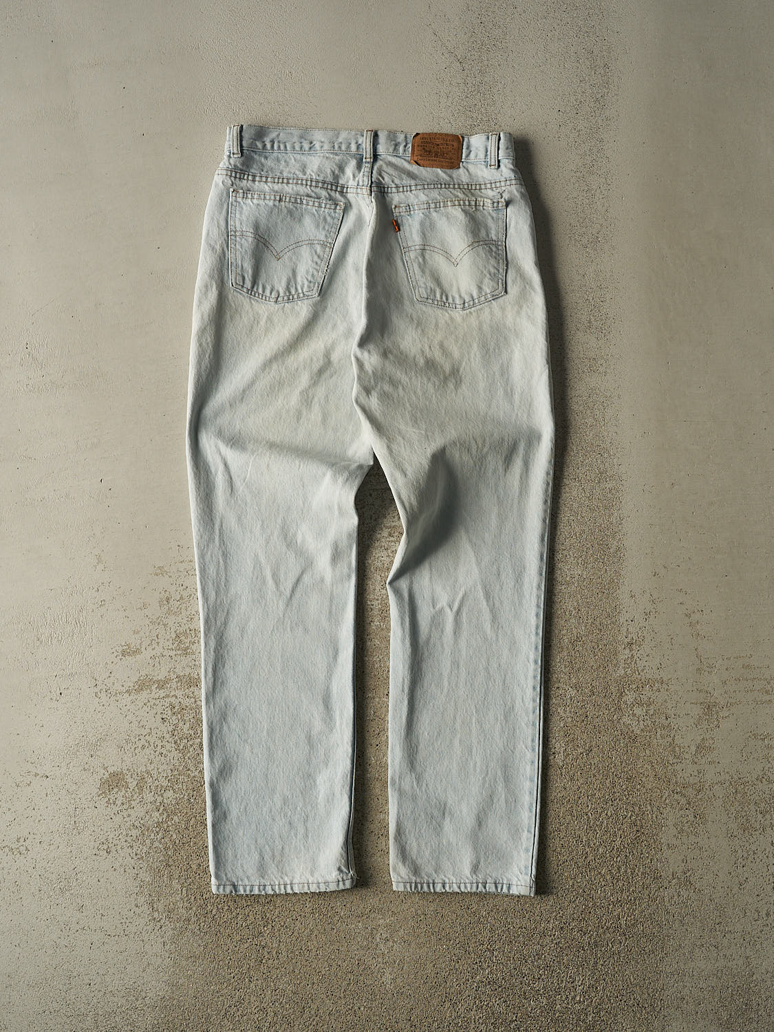 Vintage 80s Light Wash Levi's Orange Tab Jeans (33x31.5)