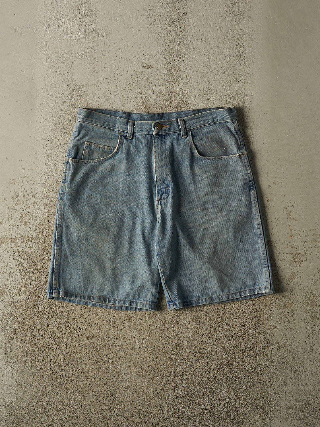 Vintage 90s Mid Wash Wrangler Jean Shorts (35x9.5)