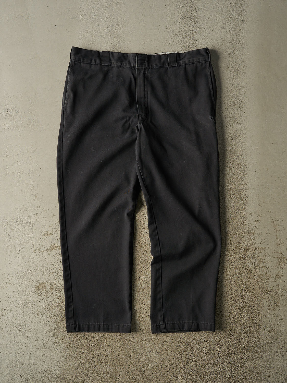 Vintage 90s Faded Black Dickies 874 Work Pants (38x29)