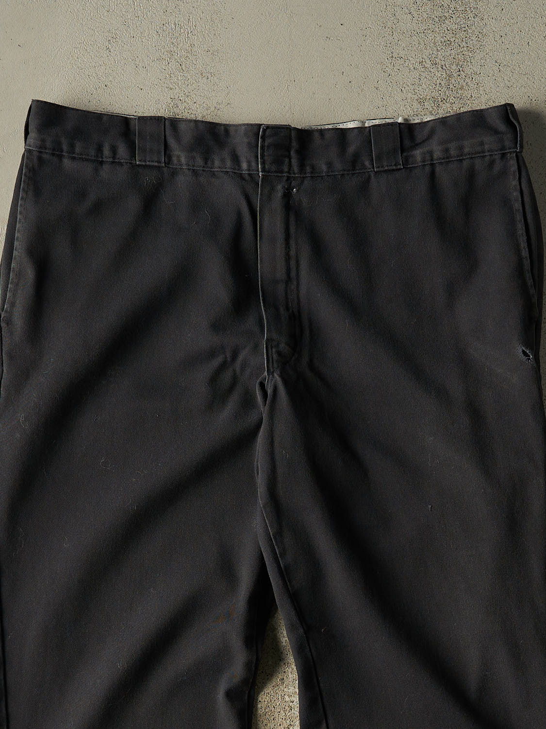 Vintage 90s Faded Black Dickies 874 Work Pants (38x29)