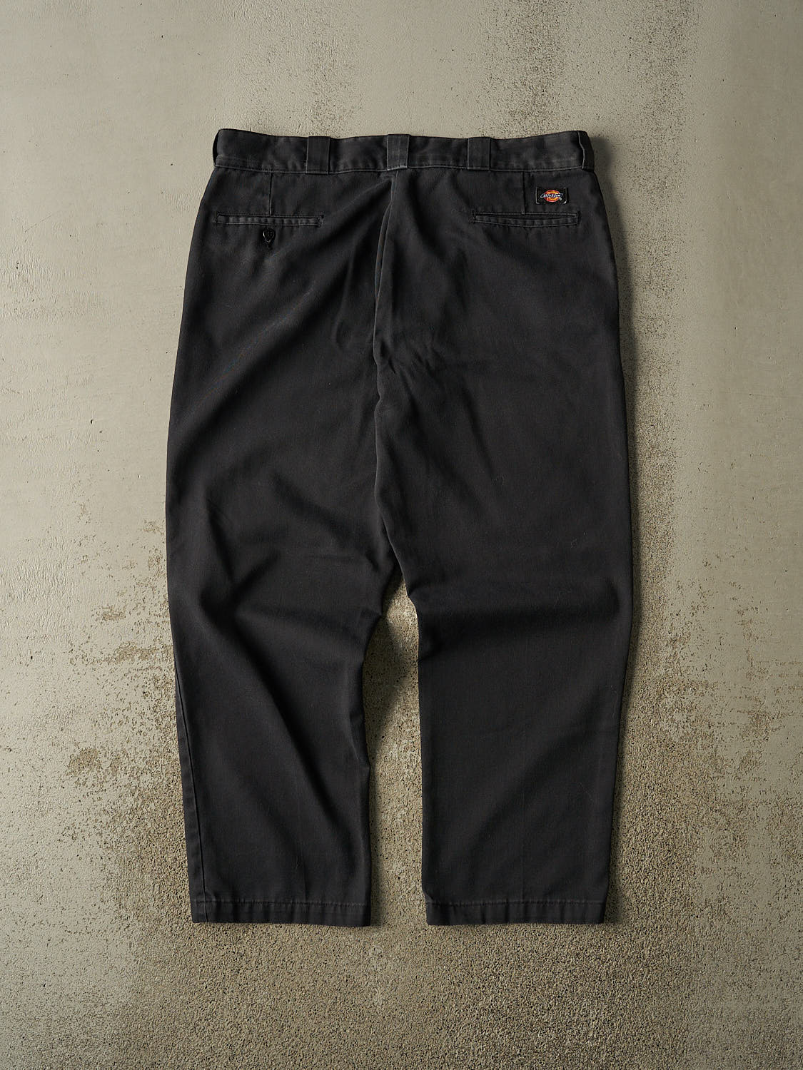 Vintage 90s Faded Black Dickies 874 Work Pants (38x29)