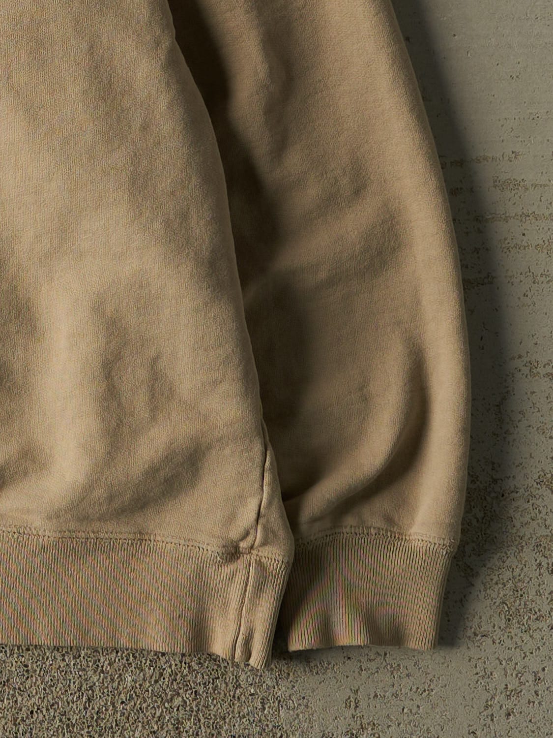 Vintage 90s Beige Bootleg Golf Embroidered Crewneck (L)