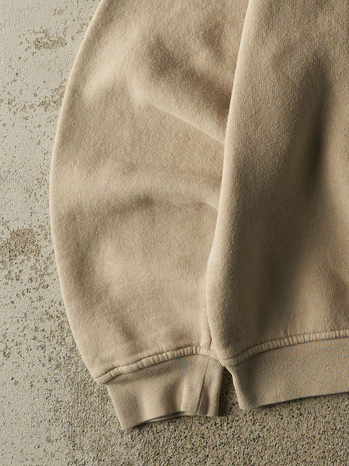 Vintage 90s Beige Woolrich Embroidered Crewneck (L)